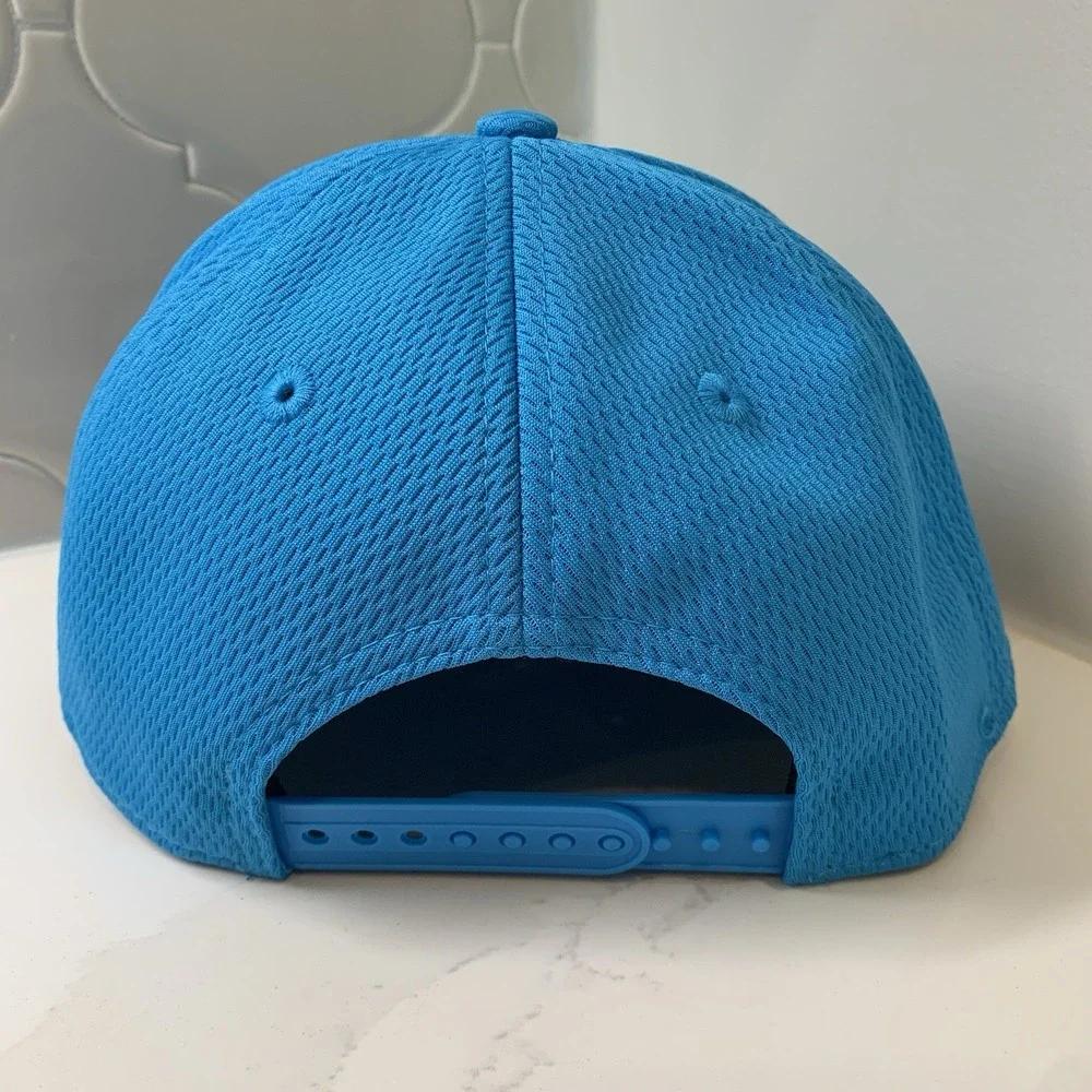New Era Carolina Panthers 9SEVENTY Stretch Snap Adjustable Snapback Cap Hat OSFM